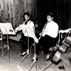 Conjunto de Cámara de la UNaM, ensayos . Año 1988-1990.