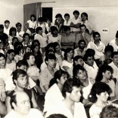 Desarrollo de Comicios de la FCE de la Universidad Nacional de Misiones, 1986