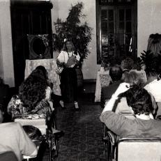 Obra de teatro “Naturaleza cierta” de Flora Kish en el Centro Cultural Areu Crespo, 1988-1990