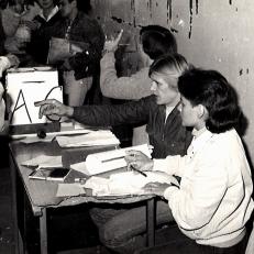 Elecciones estudiantiles en la UNaM, 2005 aprox.