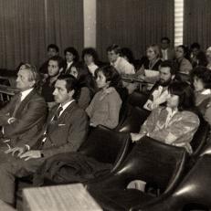 Curso sobre comercio exterior, organizado por el CEPIL de la UNaM. 8 de junio 1986.