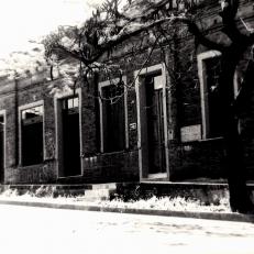 Fachada Parte Exterior Centro Cultural Areu Crespo. Bajada Vieja Nº 1687, Año 1988-1990.