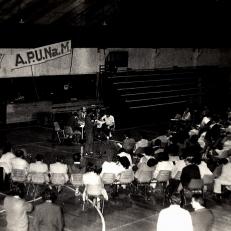 Asamblea Universitaria en el complejo deportivo 