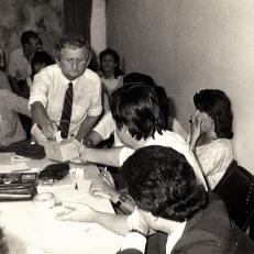 Desarrollo de Comicios de la FCE de la Universidad Nacional de Misiones, 1986