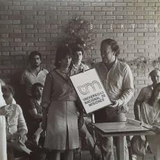 Escuela Nº 389 de Colonia Aparecida, 25 de Mayo, 1985.