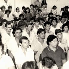 Desarrollo de Comicios de la FCE de la Universidad Nacional de Misiones, 1986